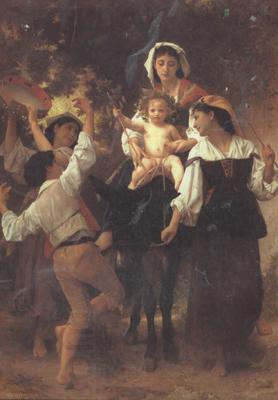 Adolphe William Bouguereau Return from the Harvest (mk26) China oil painting art